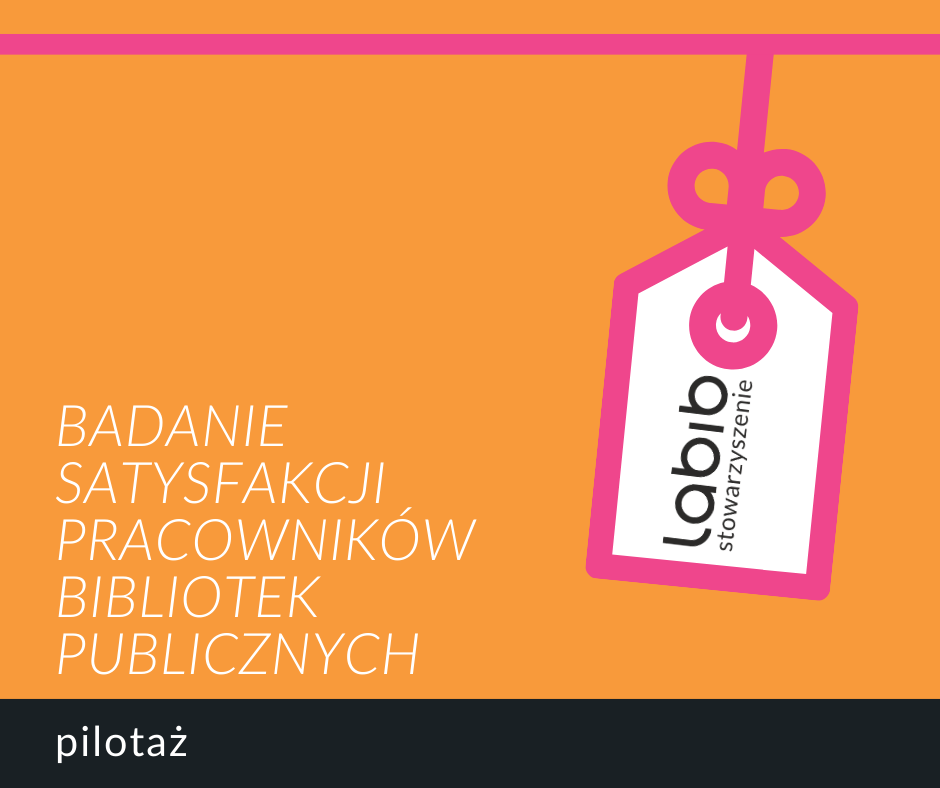 logotyp badania satysfakcji pracowników bibliotek