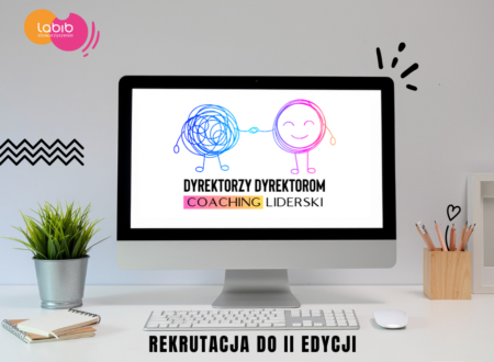 Grafika informująca o nowym naborze do II edycji programu rozwojowego dla liderów bibliotek.