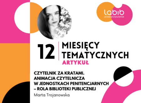 Grafika do artykułu pt. Czytelnik za kratami.