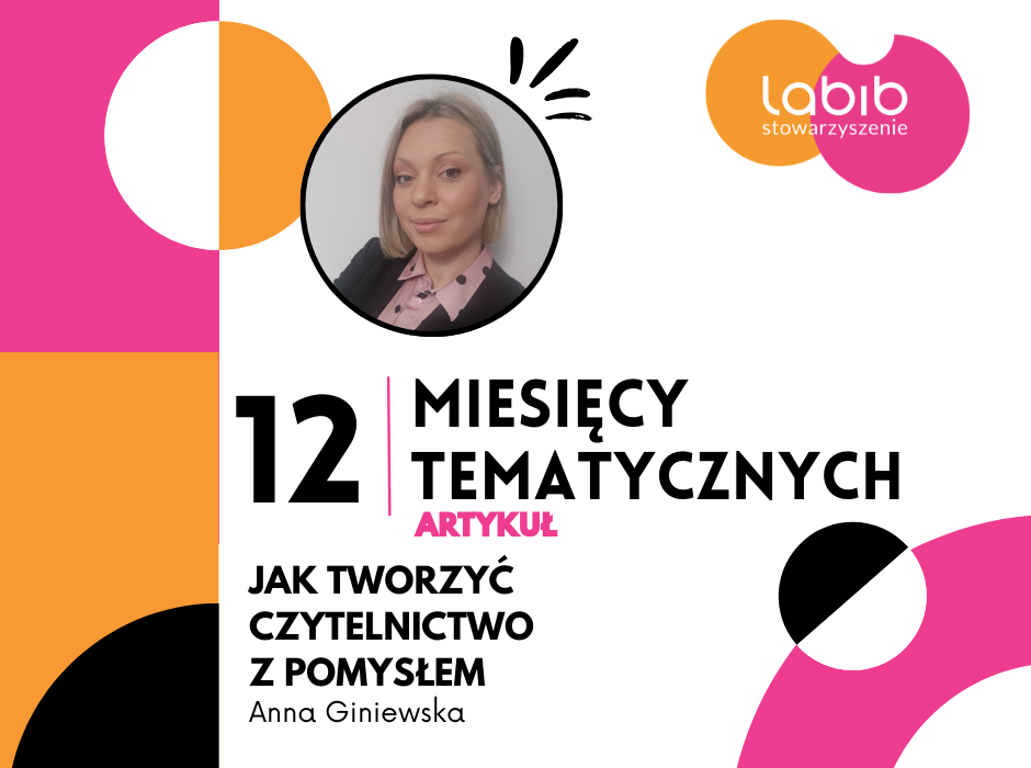 Grafika do artykułu pt.: Jak tworzyć czytelnictwo z pomysłem